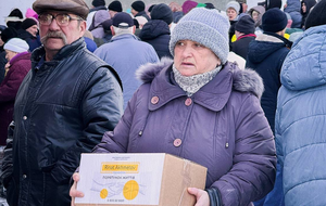 Делимся продуктами с другими, сказала переселенка из Прелестного Ольга Алексеевна