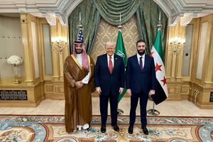 Трамп 14 мая встречался с новым главой Сирии