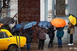 В Киеве суббота будет дождливой