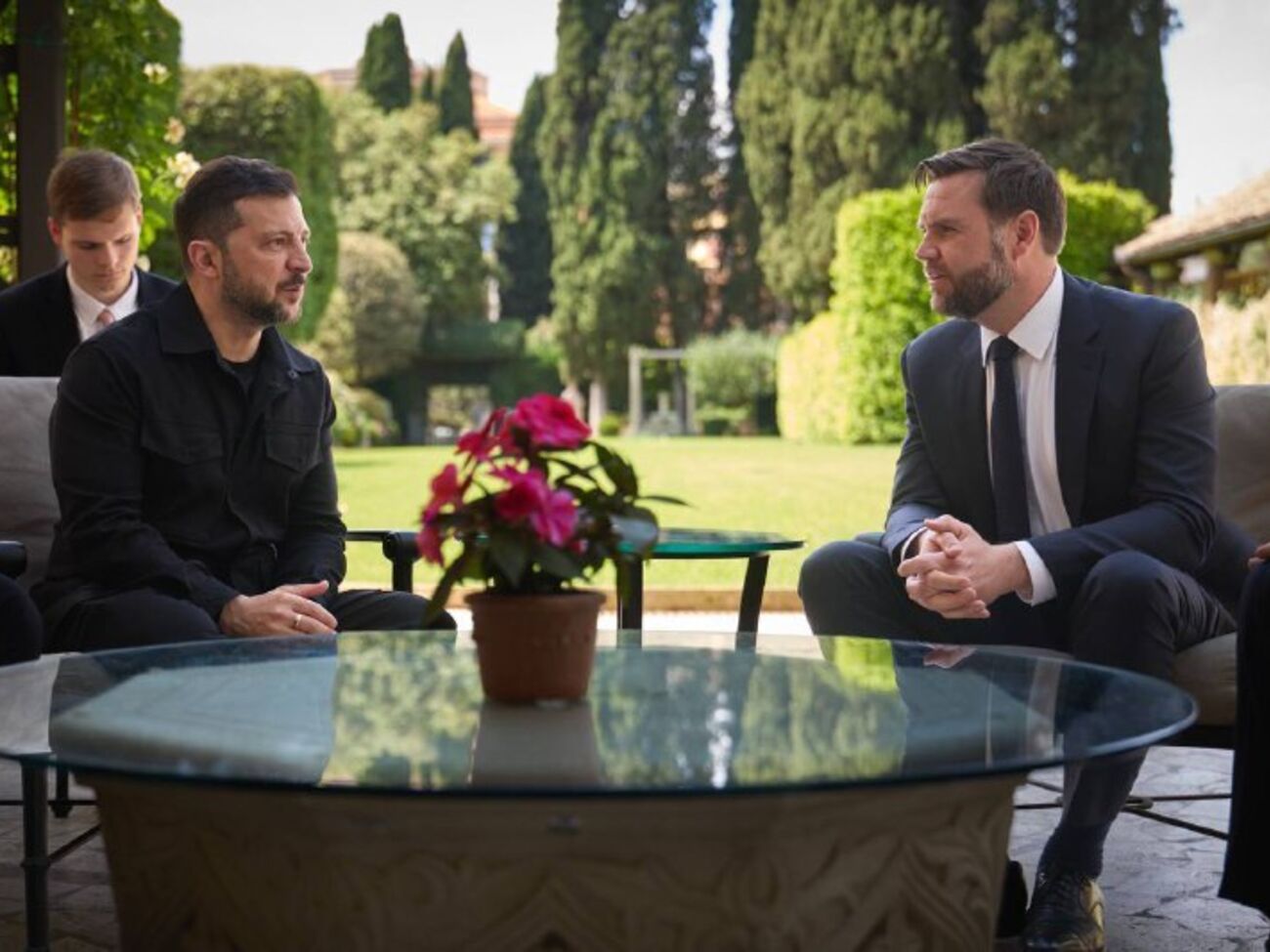 Политики виделись накануне в Риме