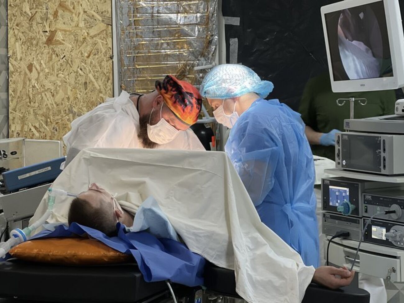 Госпиталь работает, несмотря на обстрелы Харькова