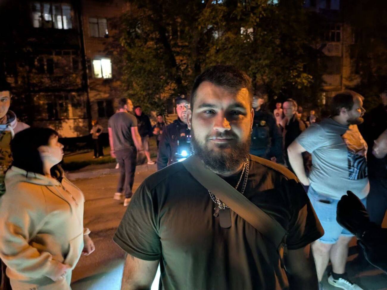 Фото с места происшествия опубликовало ОО "Робимо вам нерви"