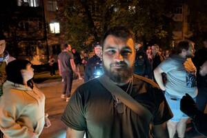 Фото с места происшествия опубликовало ОО "Робимо вам нерви"