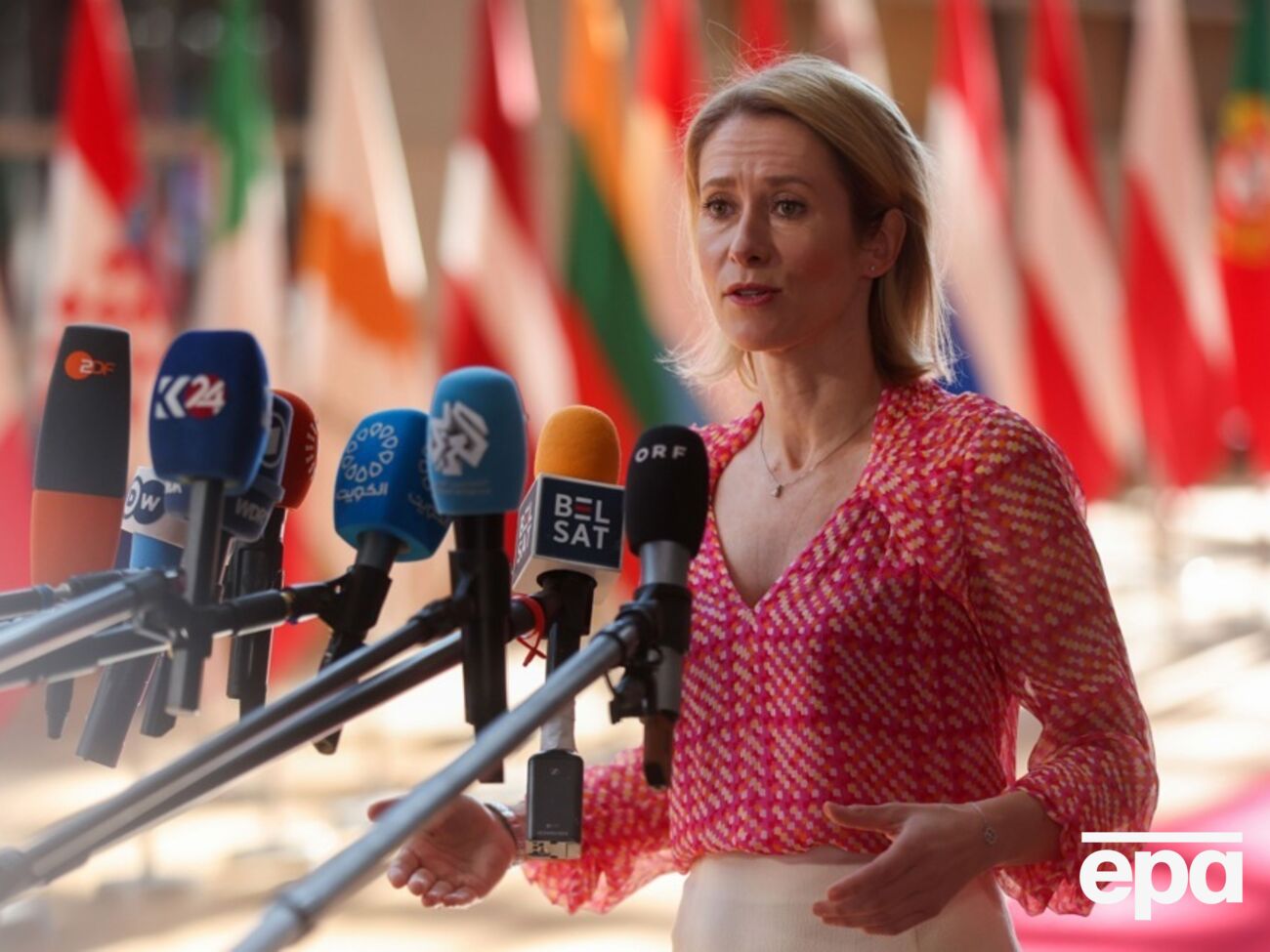 Каллас также анонсировала дополнительные санкции против РФ