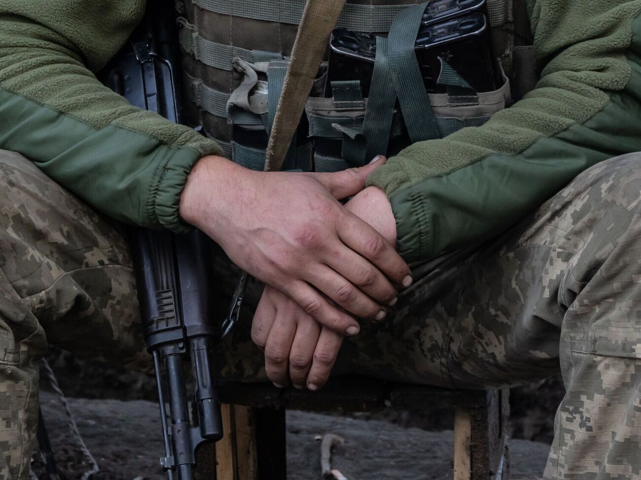 Правоохранители установили лицо, которое издевалось над военным