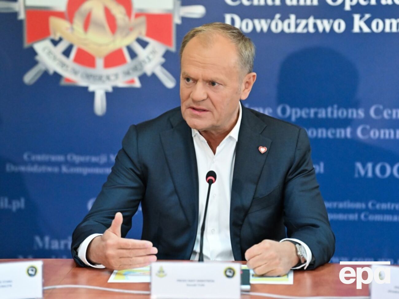 Туск: С российской стороны нет и следа доброй воли, чтобы как можно скорее прекратить огонь