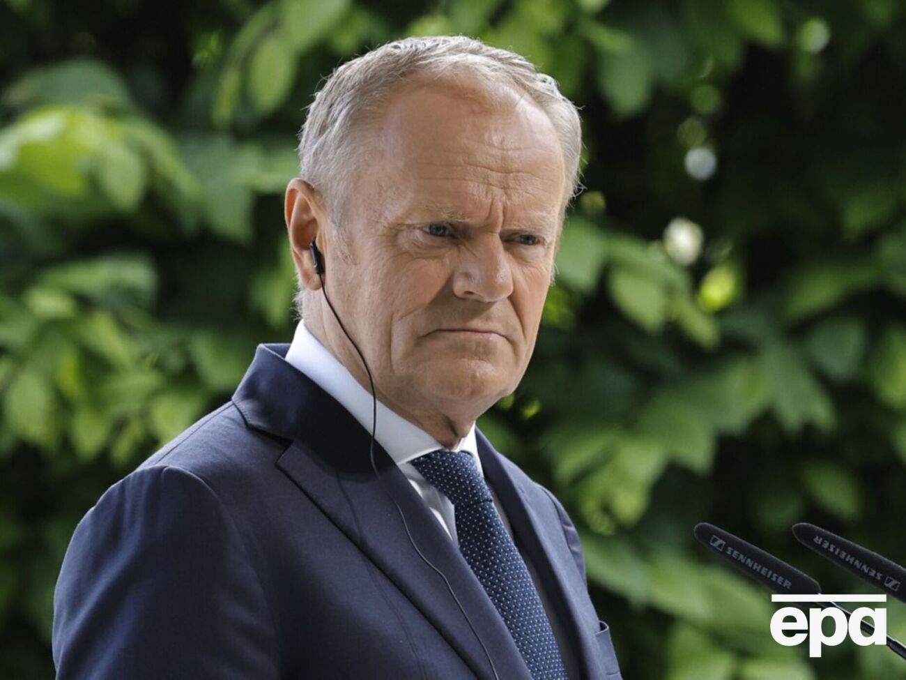 Туск вважає заяву Навроцького одним із найгучніших скандалів виборчої кампанії, яка зараз триває у Польщі