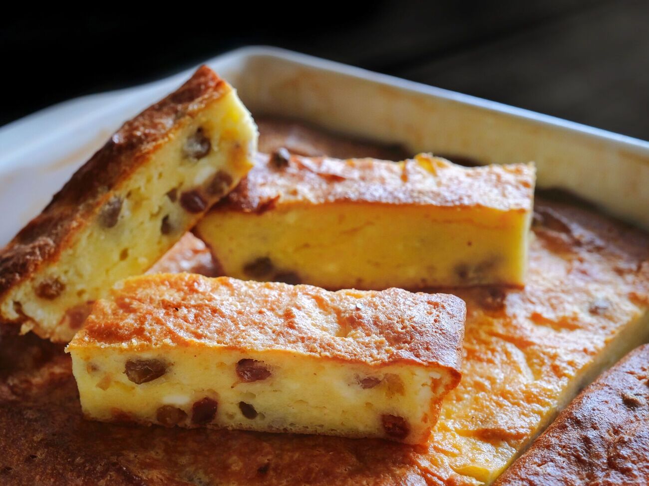 Запеканку подают охлажденной