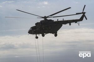 Вертолет упал на территорию химпредприятия в Нарышкино