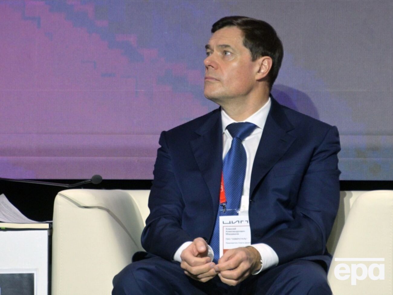 Конфлікт Мордашова (на фото) з губернатором є ілюстрацією "тектонічного зсуву" для магнатів, написало агентство