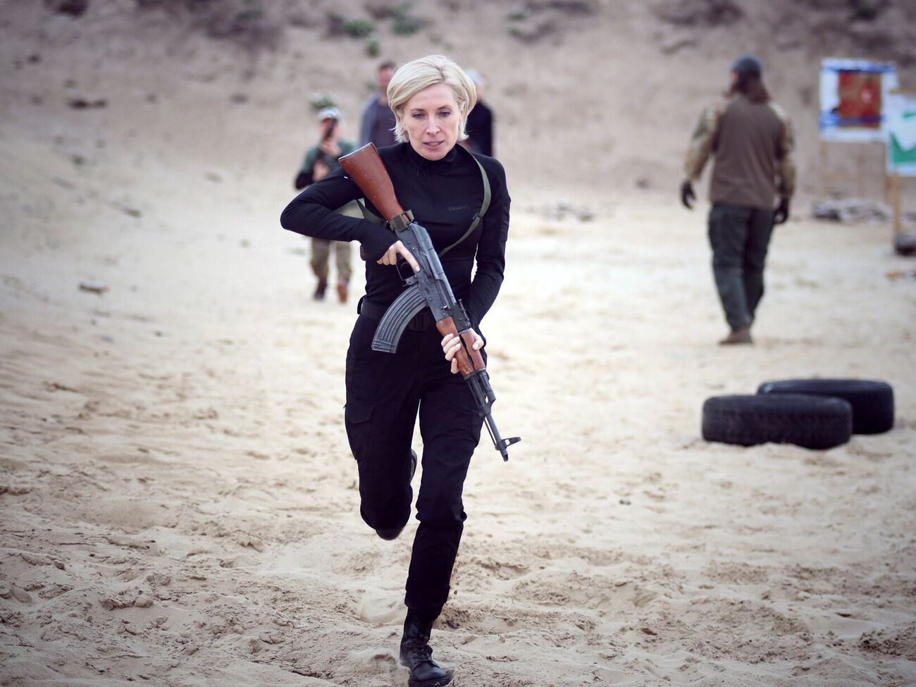 Верещук: Сегодняшнее воскресенье провела на курсах по подготовке граждан к национальному сопротивлению