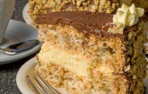 Торт содержит масляный крем