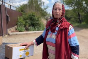 "Сейчас, если бы не война, то можно было бы жить", – сказала местная жительница Клавдия Денисовна