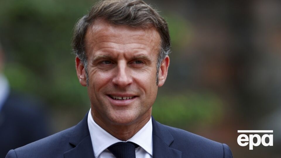 Макрон надеется, что США перейдут к решительнім действиям в отношении РФ