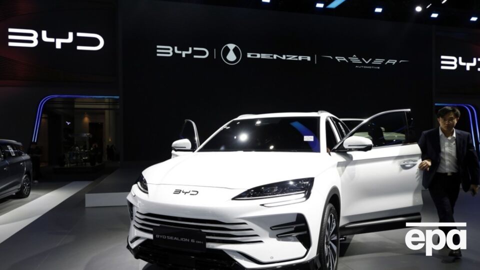 Знижки на автомобілі BYD будуть діяти тільки в КНР