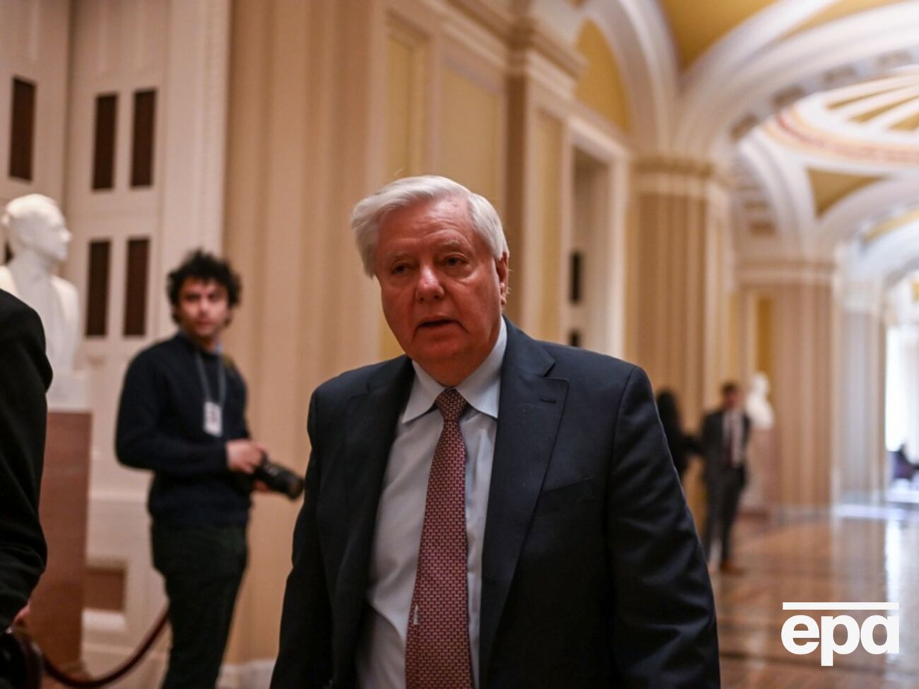 Законопроєкт про санкції проти РФ має вже 82 співавторів у Сенаті, зазначив Грем