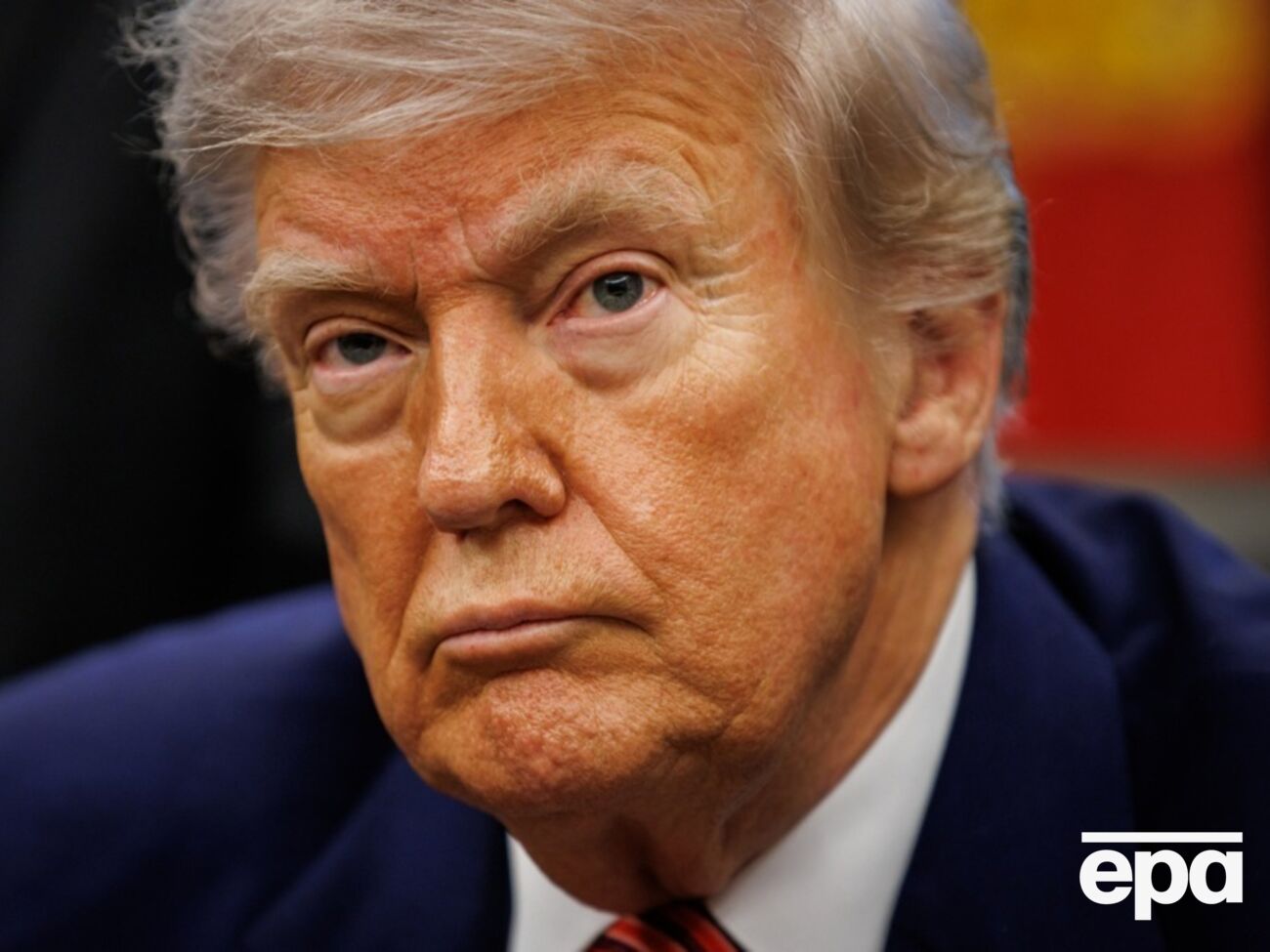 Трампу (на фото) "не нравится" то, что делает Путин