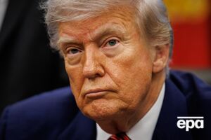 Трампу (на фото) "не нравится" то, что делает Путин