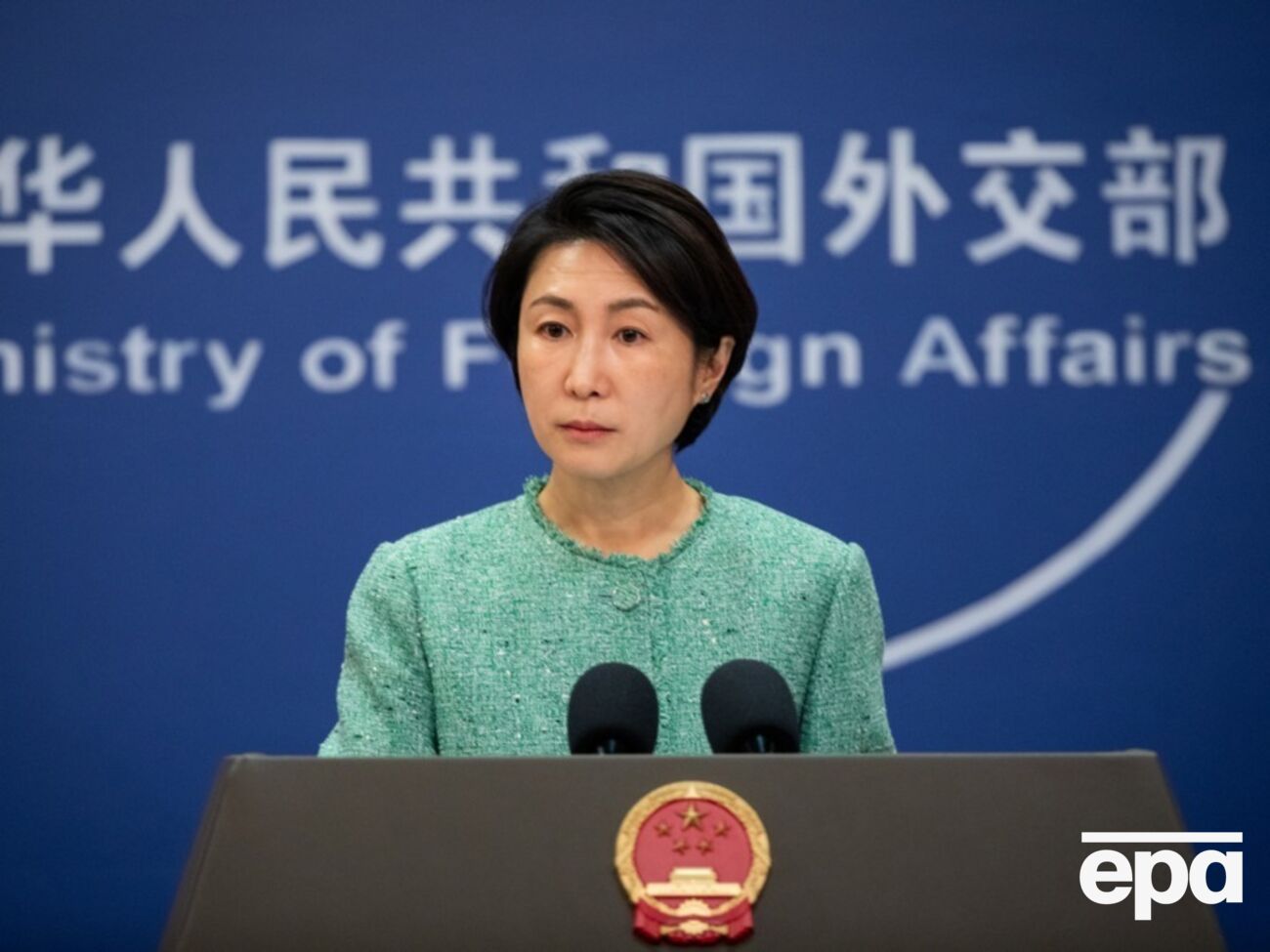 Мао Нін заявила, що Китай має  чітку позицію щодо "українського питання"