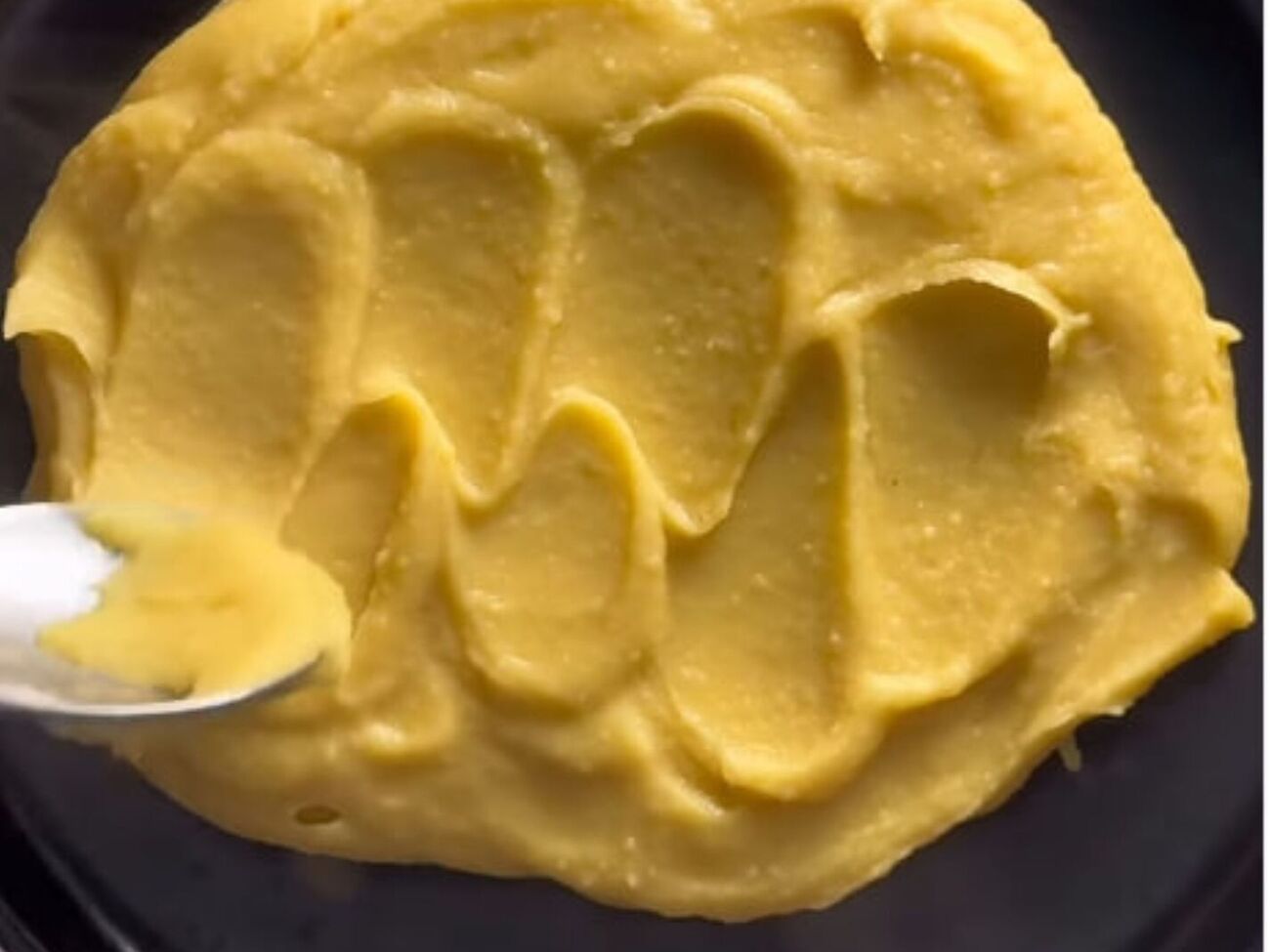 Готовый горох нужно перебить блендером