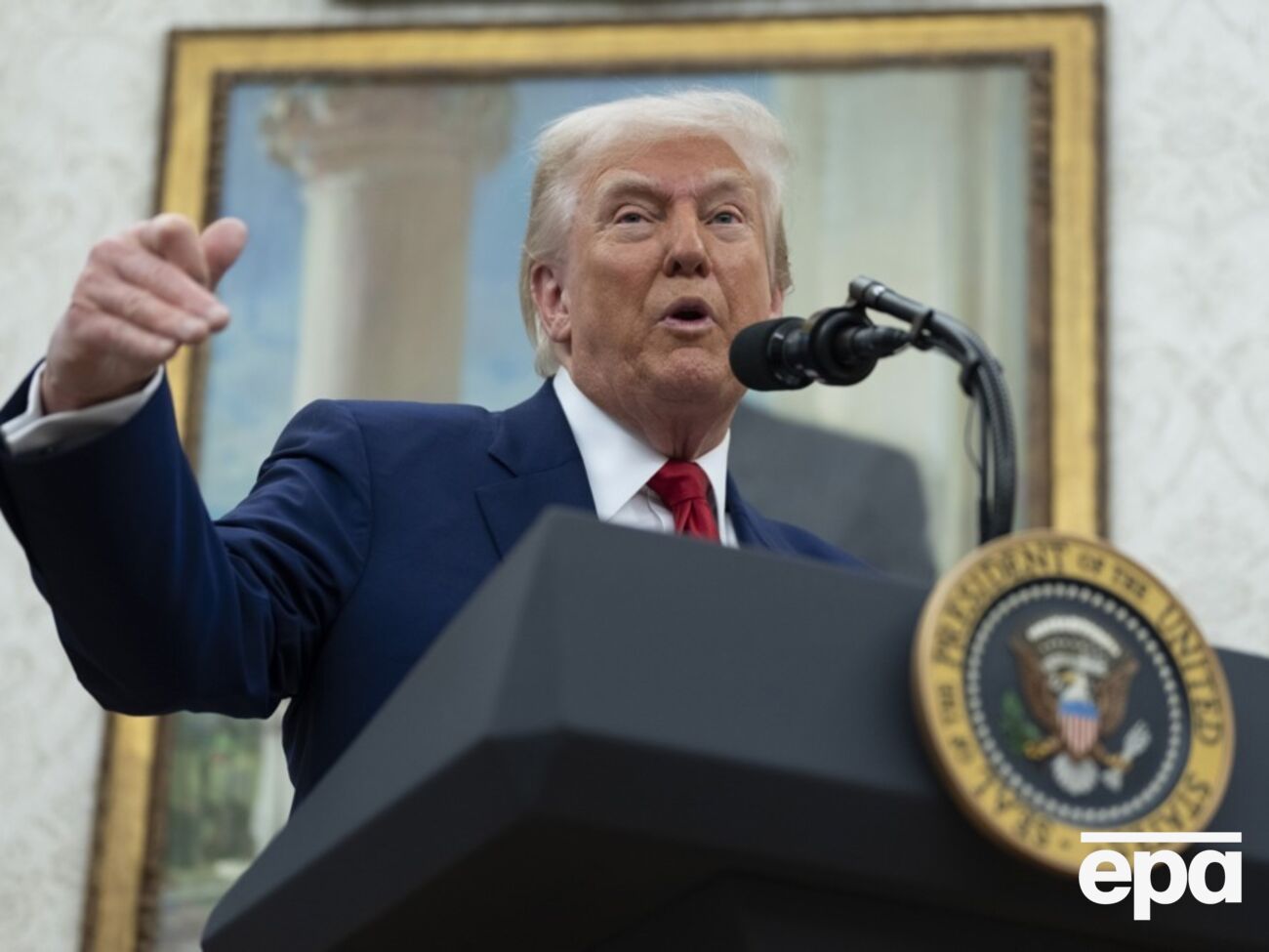 Трамп також розповів, чому він не запроваджує санкцій проти Росії