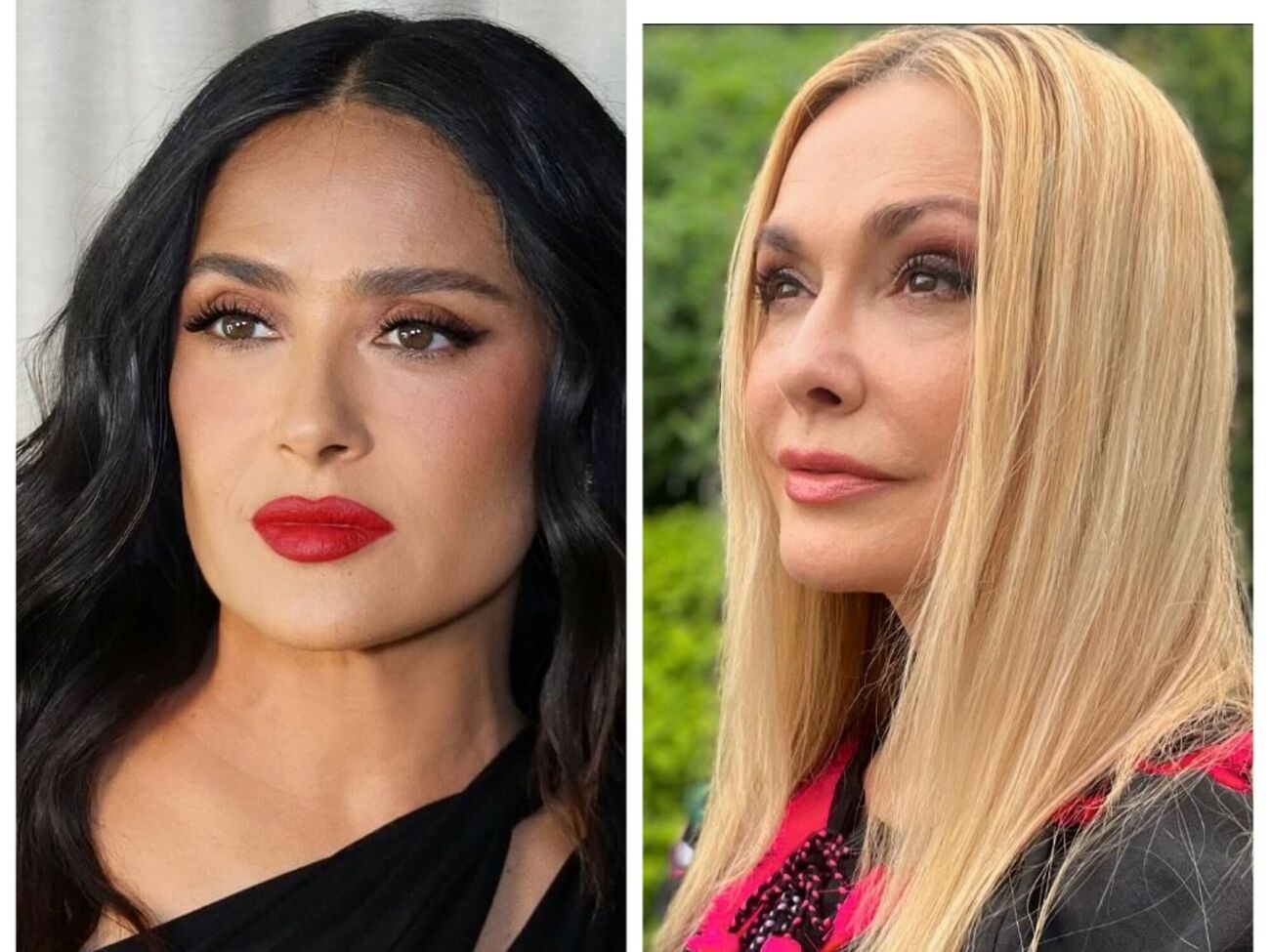 Ровесницы Сумская и Хайек снимаются в кино