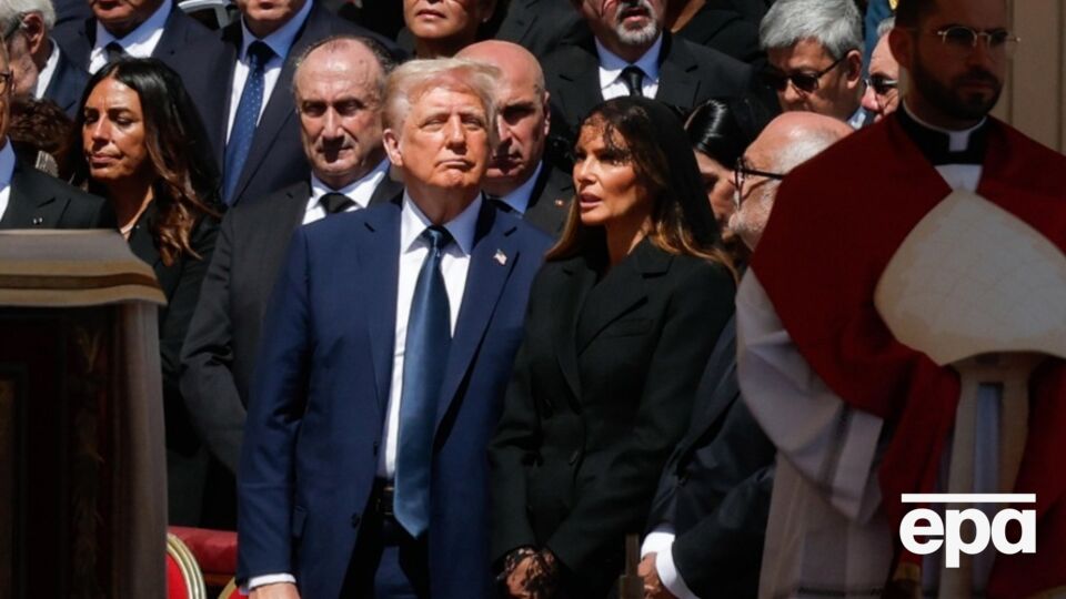 Трамп їздив на похорон папи Франциска у Ватикан