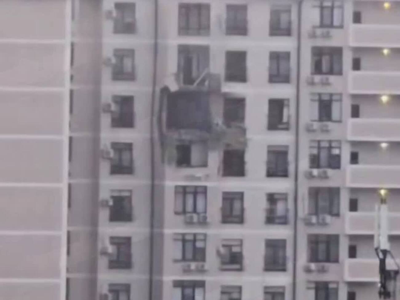 В Новороссийске повреждены здания