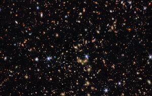 ESA показало "бенкет галактик"