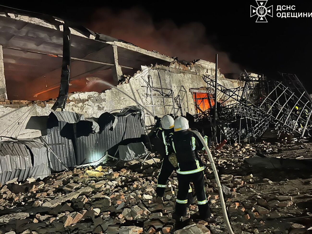 ГСЧС показала последствия российского удара