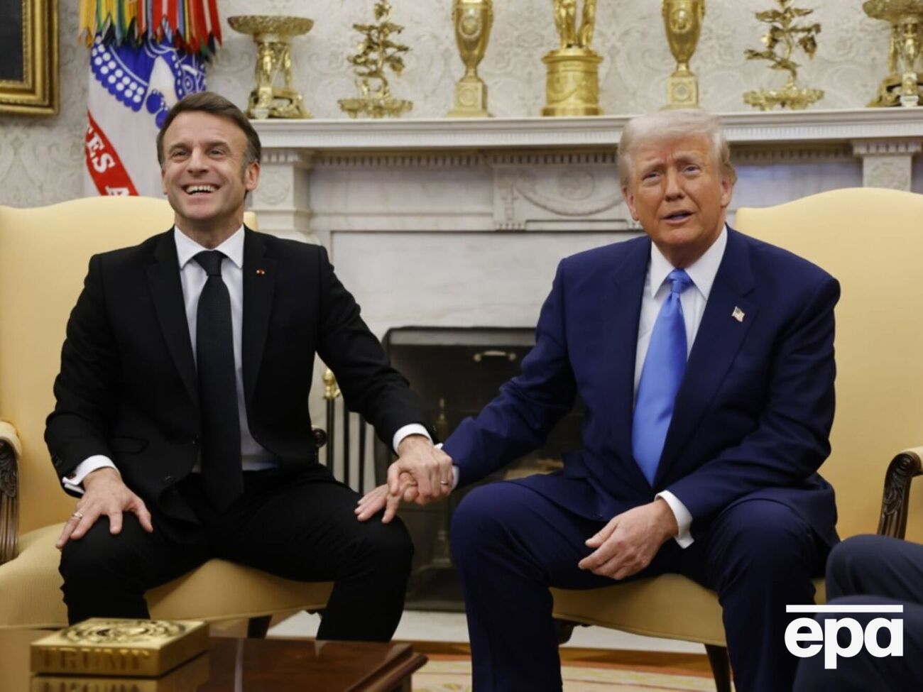 По словам Трампа, у супругов Макронов "все хорошо"