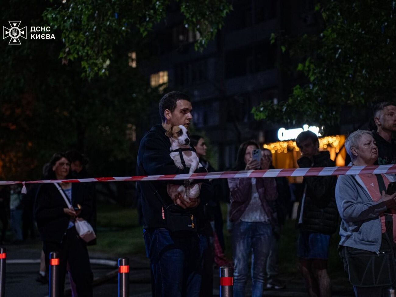 Разрушения и пожары возникли в Оболонском, Святошинском и Шевченковском районах столицы