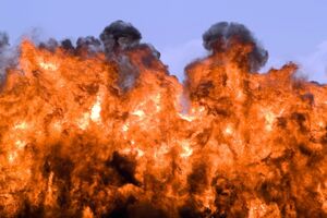На заводе начались пожары