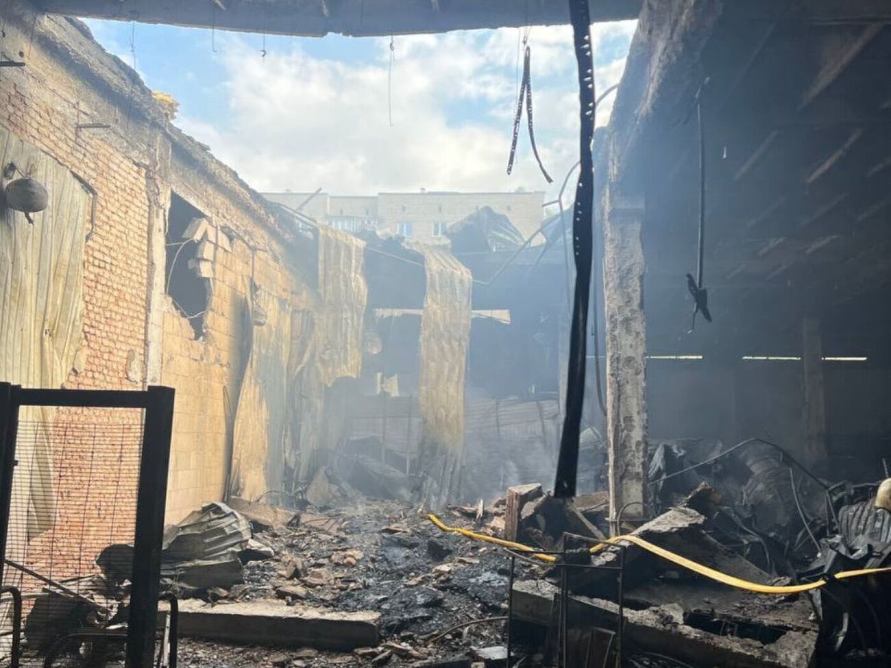 В компании уточнили, что в результате атаки дронами уничтожены депо и отделение почты