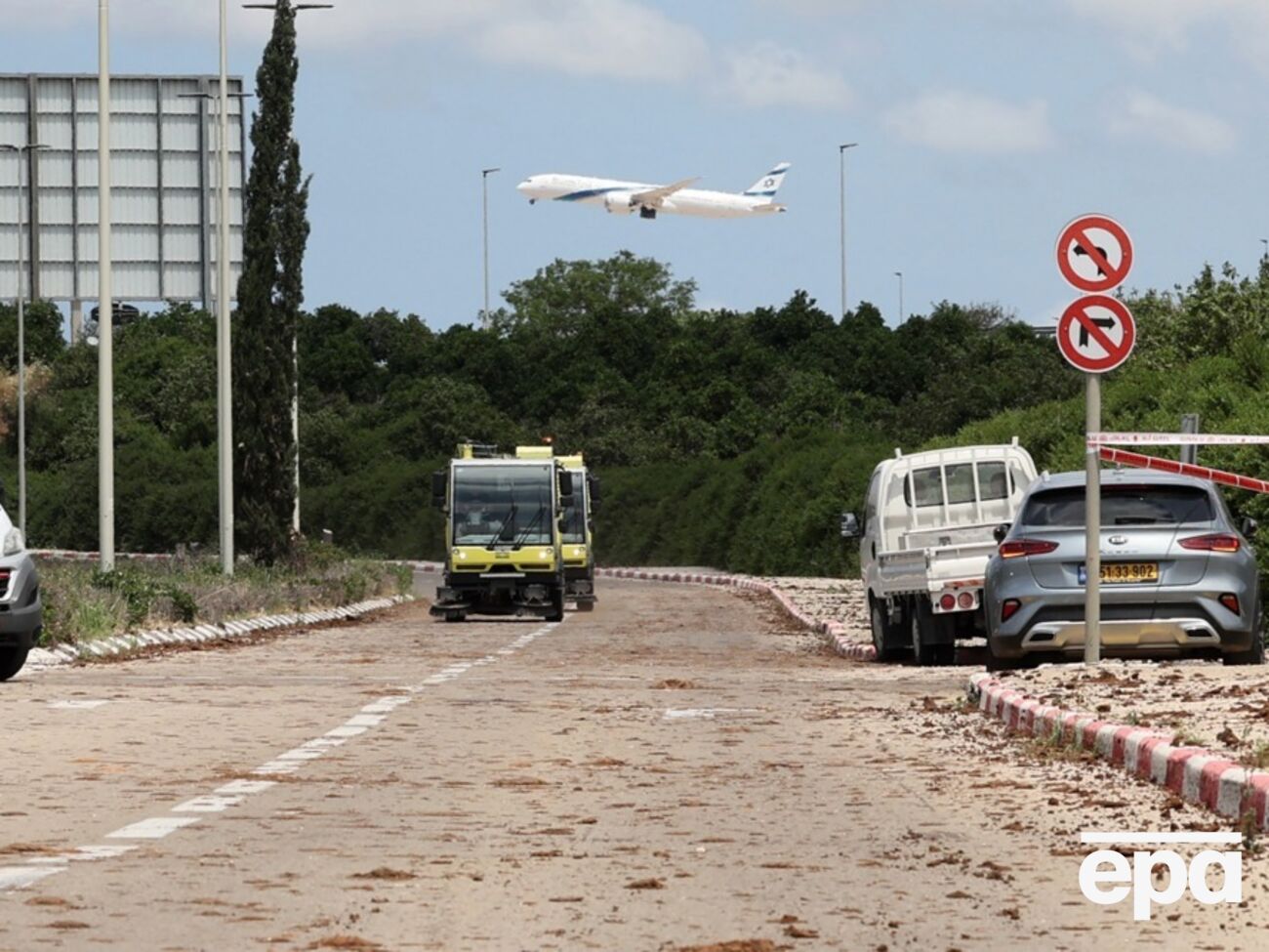 После удара хуситов израильский аэропорт имени Бен-Гуриона временно приостанавливал работу