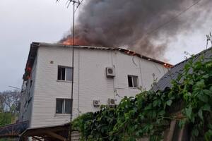 Російські удари призвели до пожеж