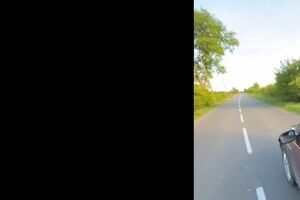 Мужчина снимал поездку на видео