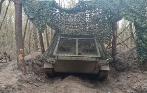 Ініціатива "Сталевий фронт" налагодила виготовлення захисних екранів для різних видів військової техніки