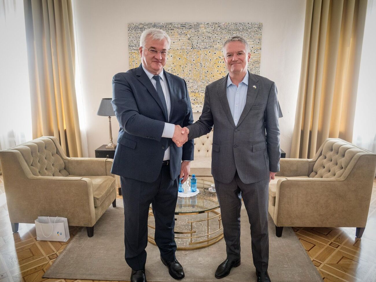 Сибига 6 мая принял Корманна в Киеве