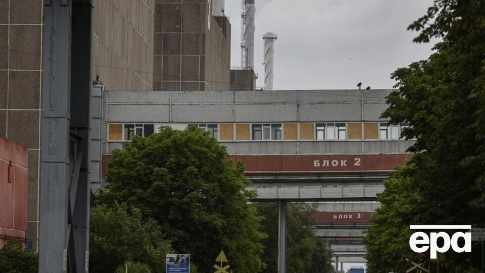 На ЗАЭС отключена линия питания