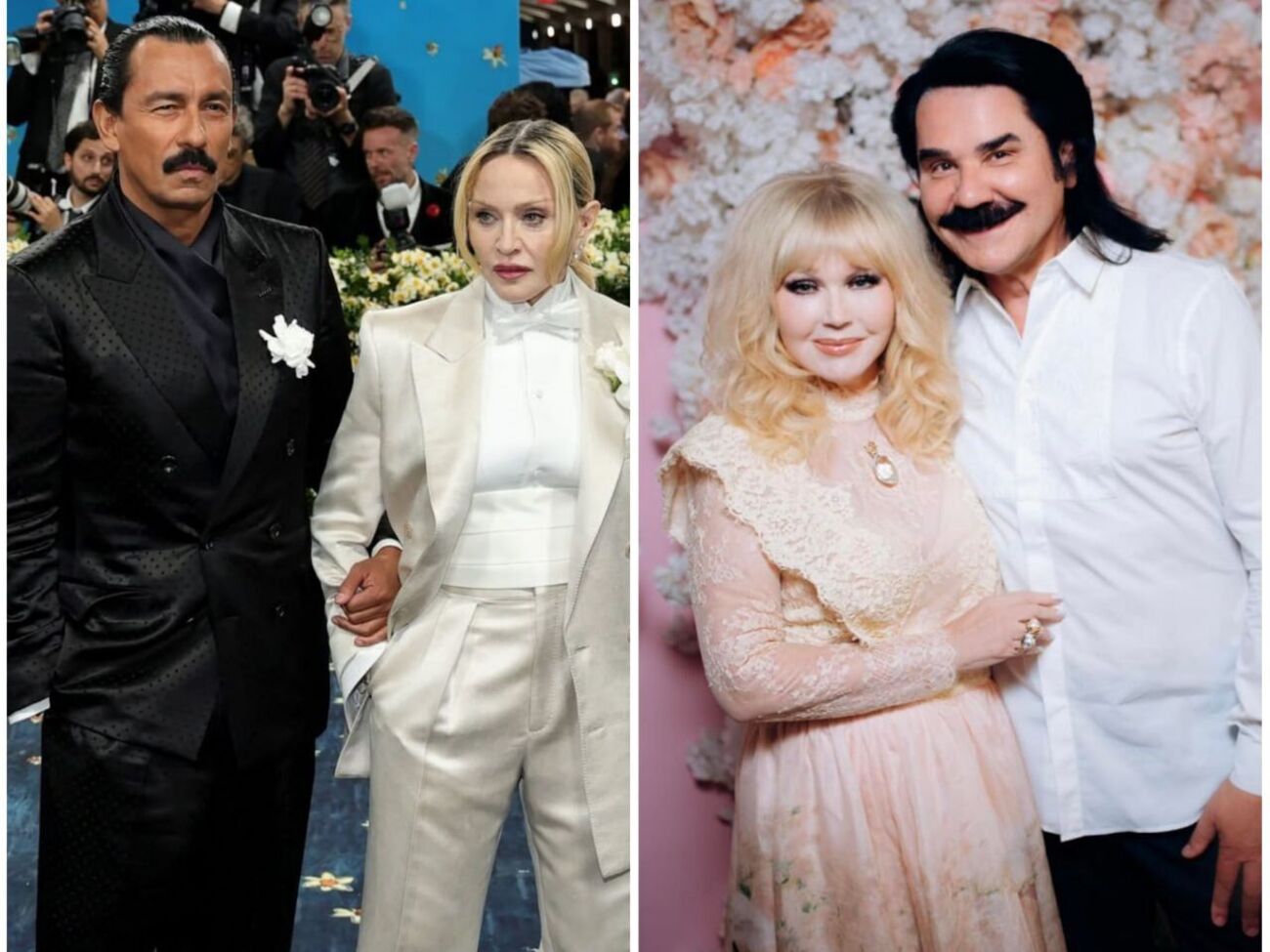 Зіброва і його дружину Марину ведуча порівняла з Мадонною та модельєром її образу Акерманом