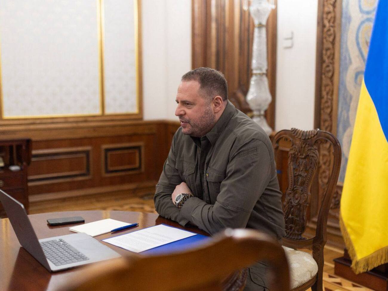 Єрмак наголосив, що строки закінчення війни в Україні залежать лише від країни-агресора РФ
