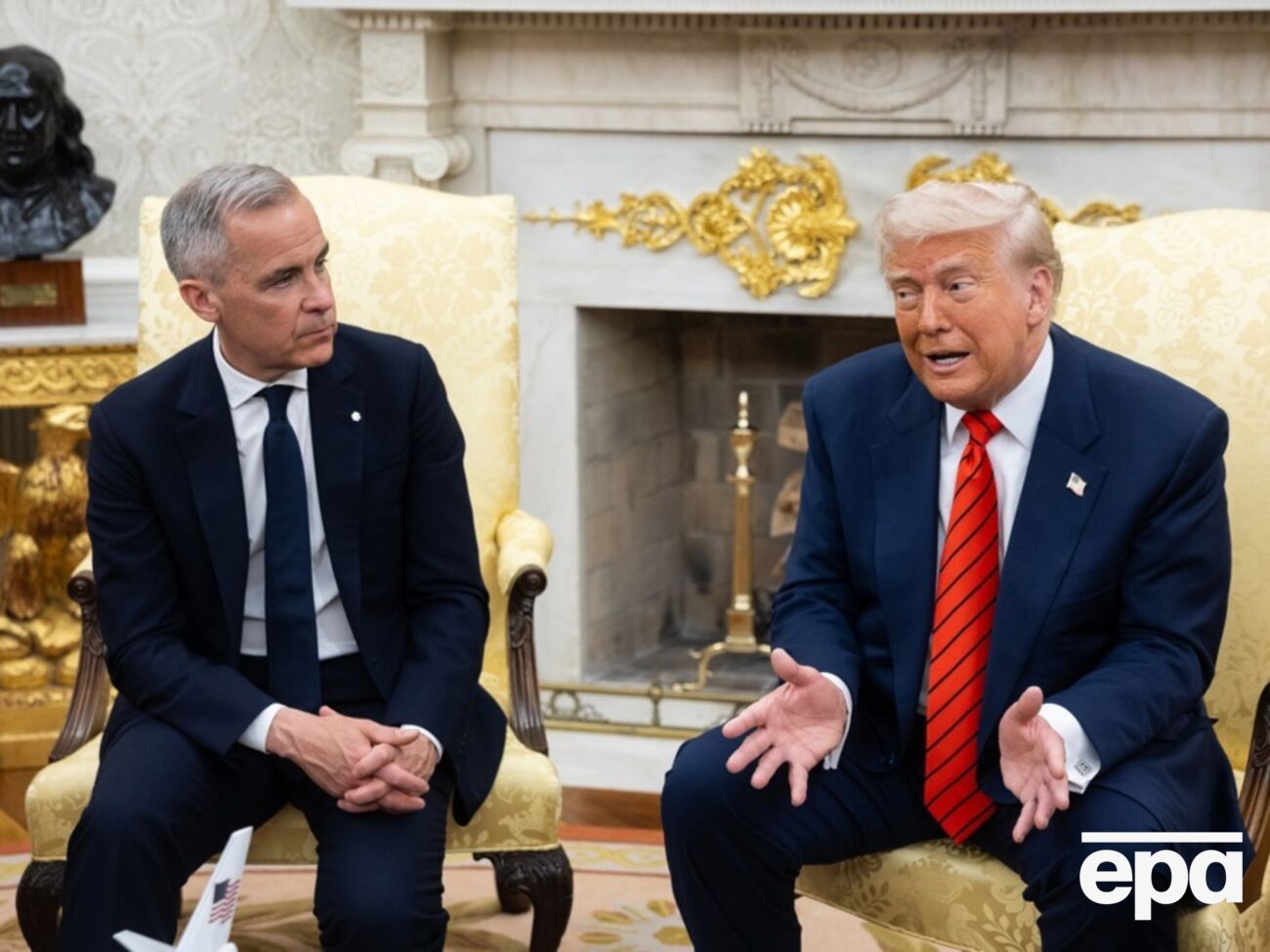 По словам источника CBC News, Трамп хотел услышать мнение Карни по вопросам, решение которых стало сложной задачей для его администрации