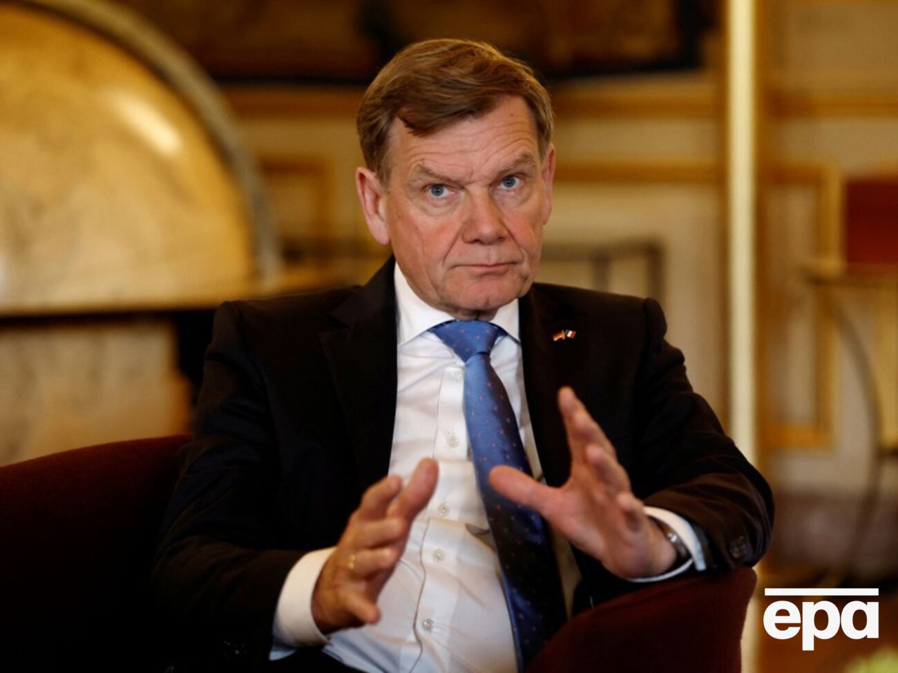 Это первый визит немецкого министра в Украину