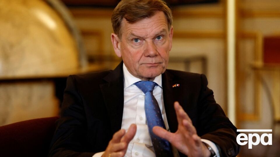 Це перший візит німецького міністра в Україну