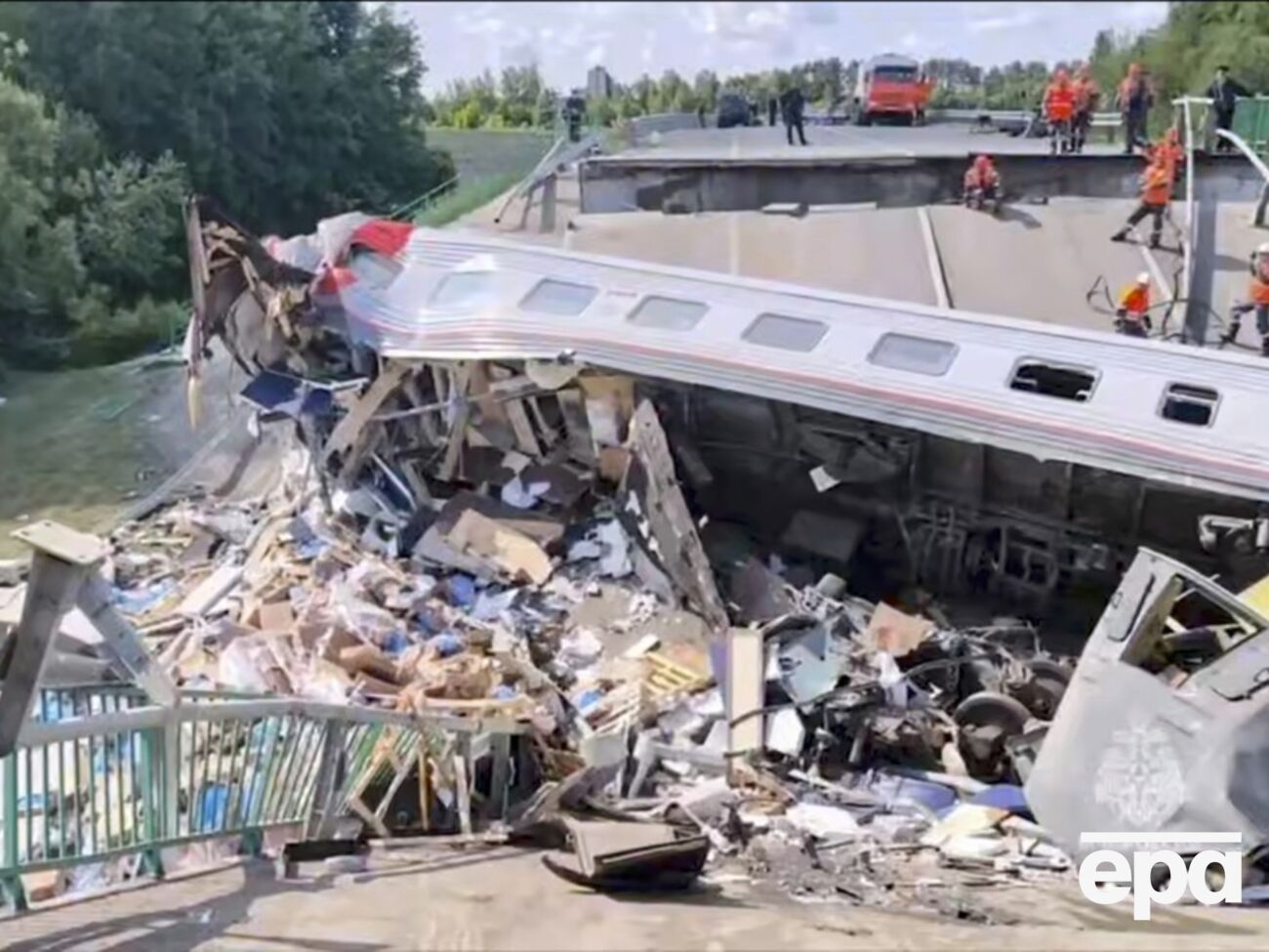 Российские власти передумали насчет причин аварий на железной дороге