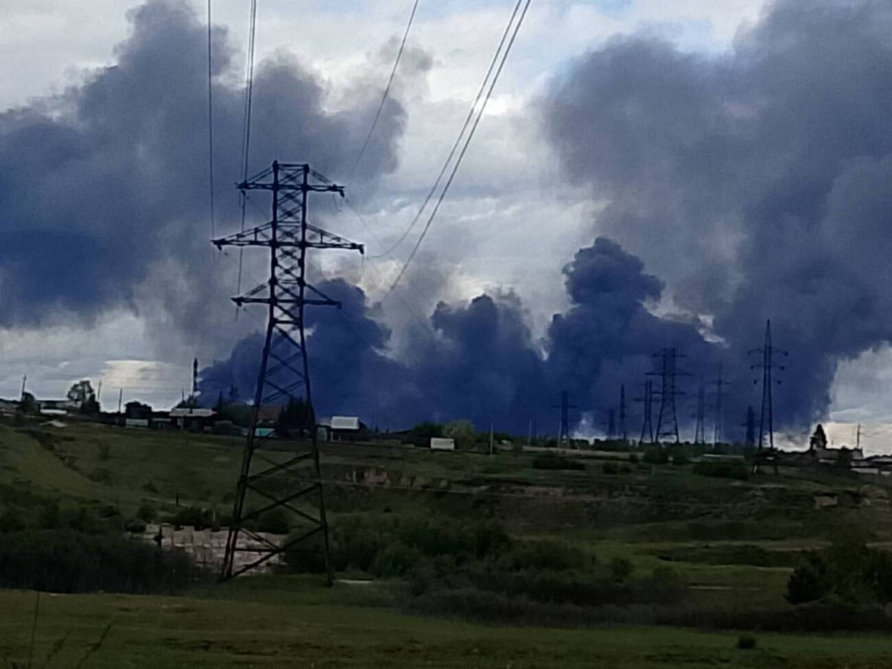 Жители видели, откуда вылетают дроны, атаковавшие аэродром