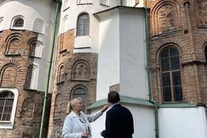 Храм XI века попал под обстрел