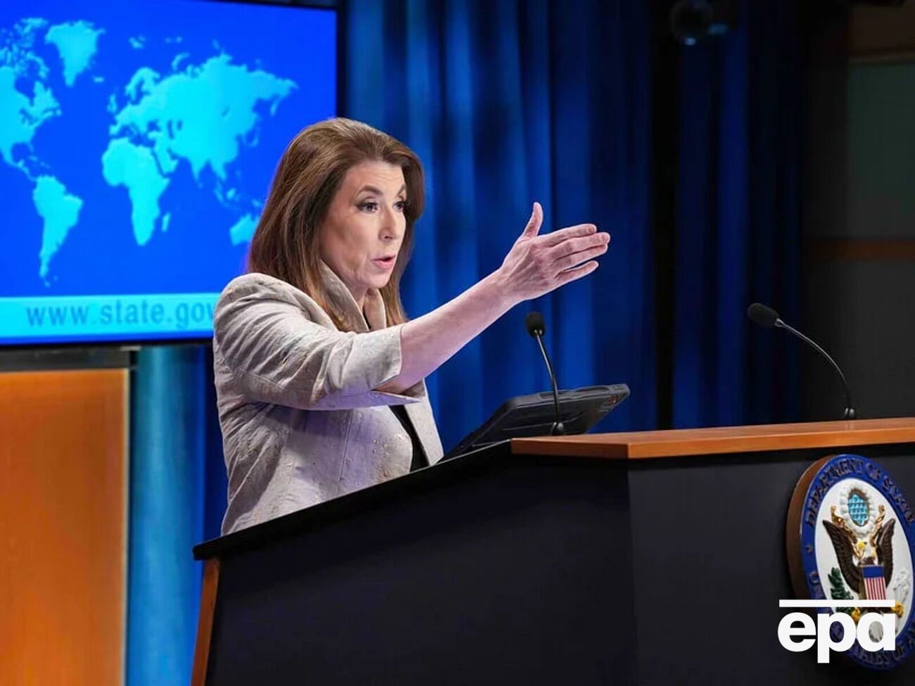 Брюс назвала США "самым большим сторонником и защитником Украины"