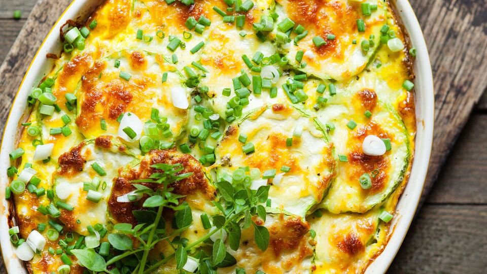 Для рецепта вам знадобиться два кабачки